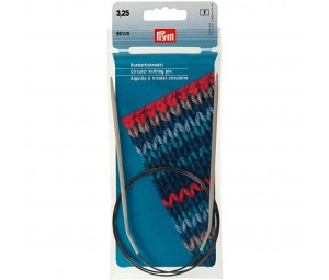 Andrele circulare aluminiu, 80 cm - 3,25 mm - Prym 211242